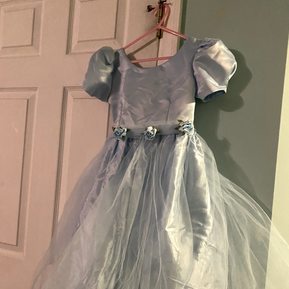 Flower girl fairytale themed wedding